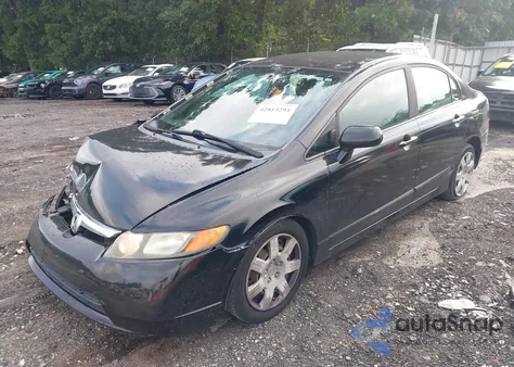 2008 Honda Civic Lx from USA, damaged, VIN 1HGFA16578L017440